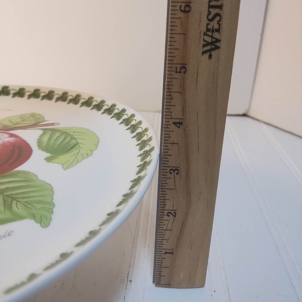 Portmeirion Pomona Hoary Morning Apple Footed Cake Stand Server 10" Cottagecore - Picture 6 of 8